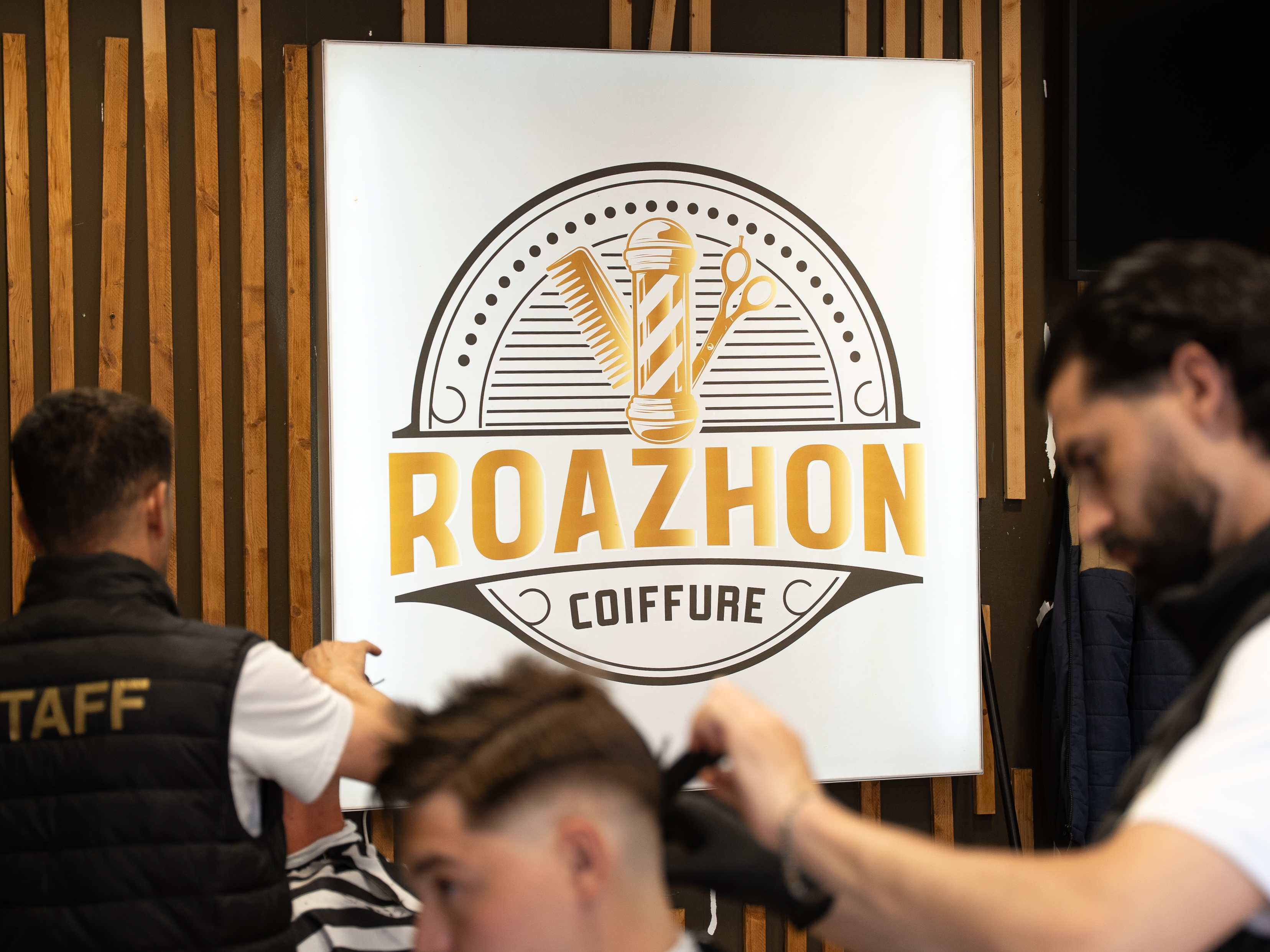 Notre équipe, barbier chez Roazhon Coiffure
